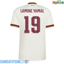 Camisa de time de futebol Espanha Lamine Yamal #19 Replicas 2º Equipamento Mundo 2026 Manga Curta